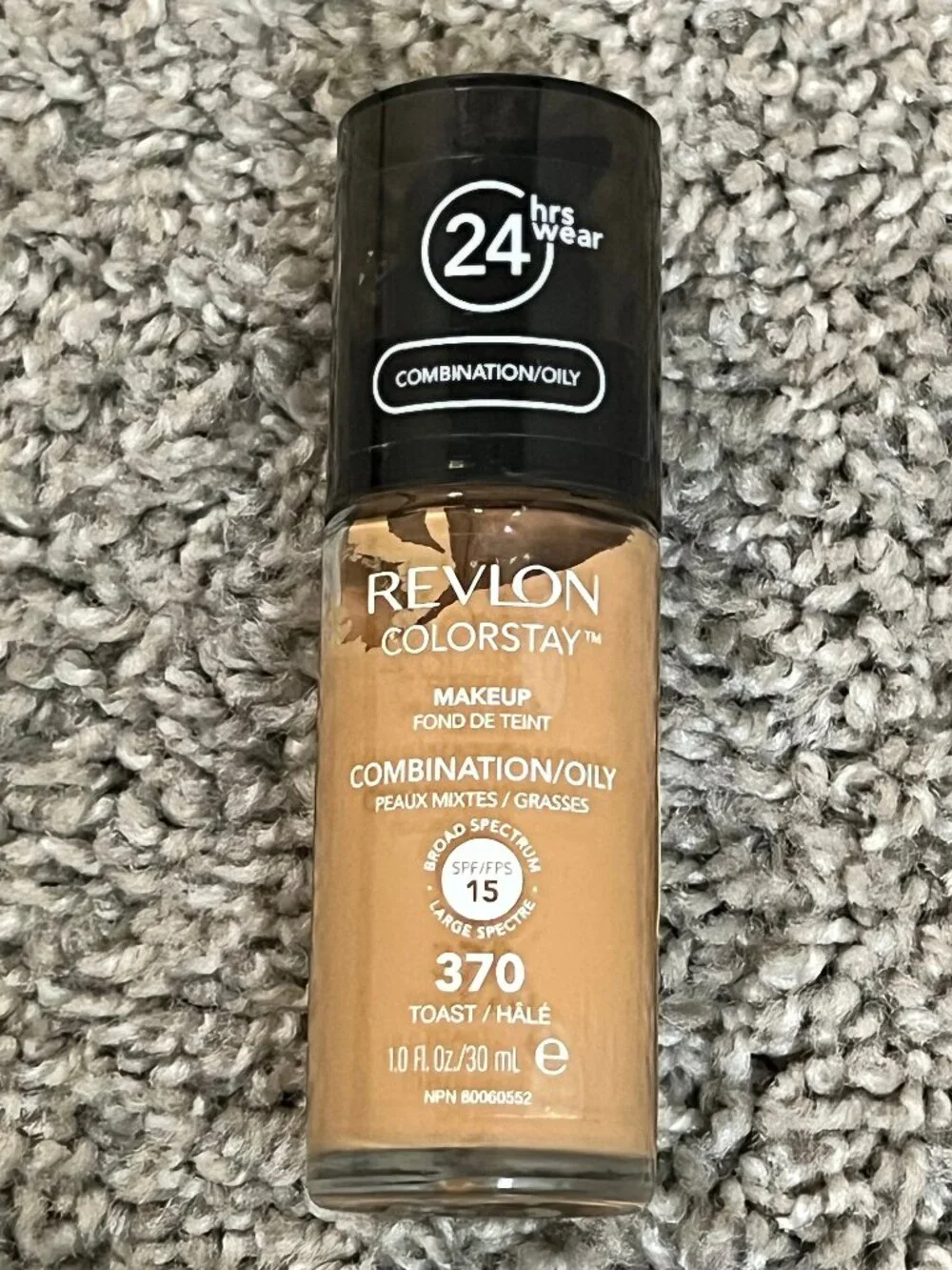 Revlon Colorstay 24Hrs 370 Natural Tan Liquid Foundation 30ml